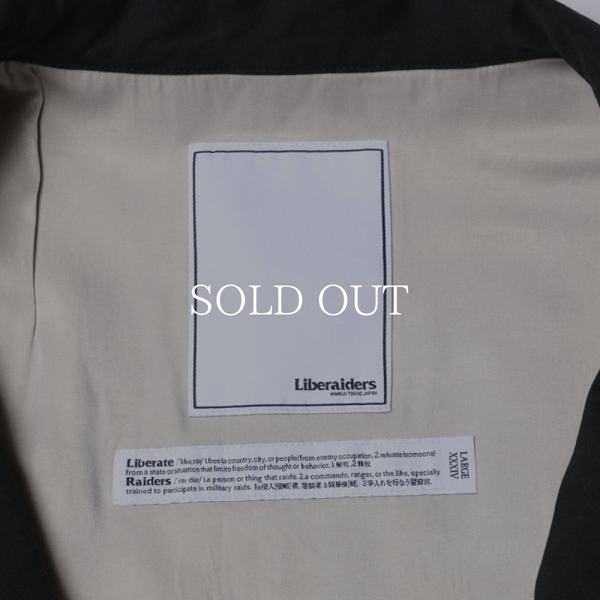 画像3: Liberaiders  LR SOUVENIR JACKET (BLACK) (3)