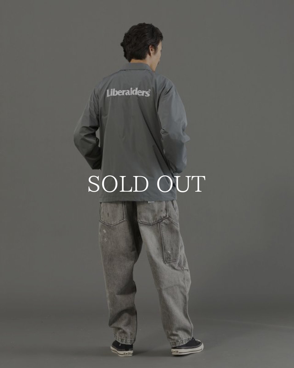 画像16: Liberaiders  OG LOGO COACH JACKET (GRAY) (16)
