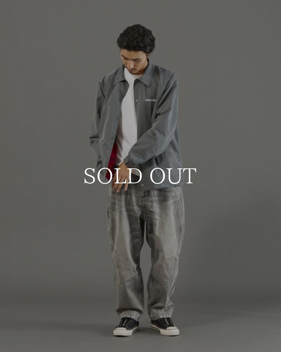 画像15: Liberaiders  OG LOGO COACH JACKET (GRAY) (15)