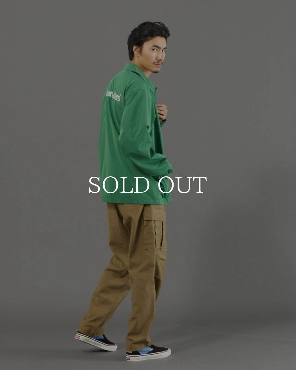 画像10: Liberaiders  OG LOGO COACH JACKET (GREEN) (10)