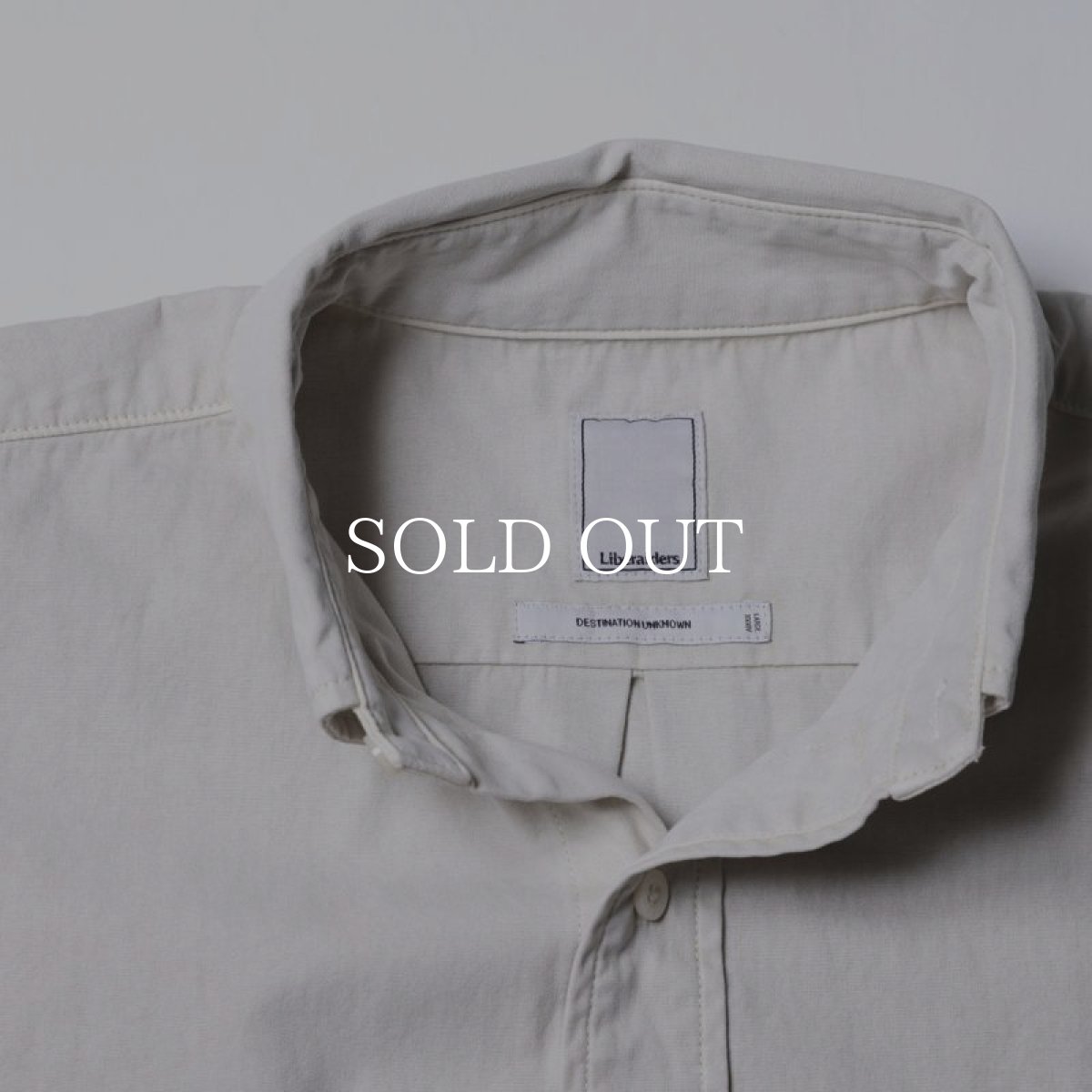 画像3: Liberaiders  GARMENT DYED OXFORD SHIRT (WHITE) (3)