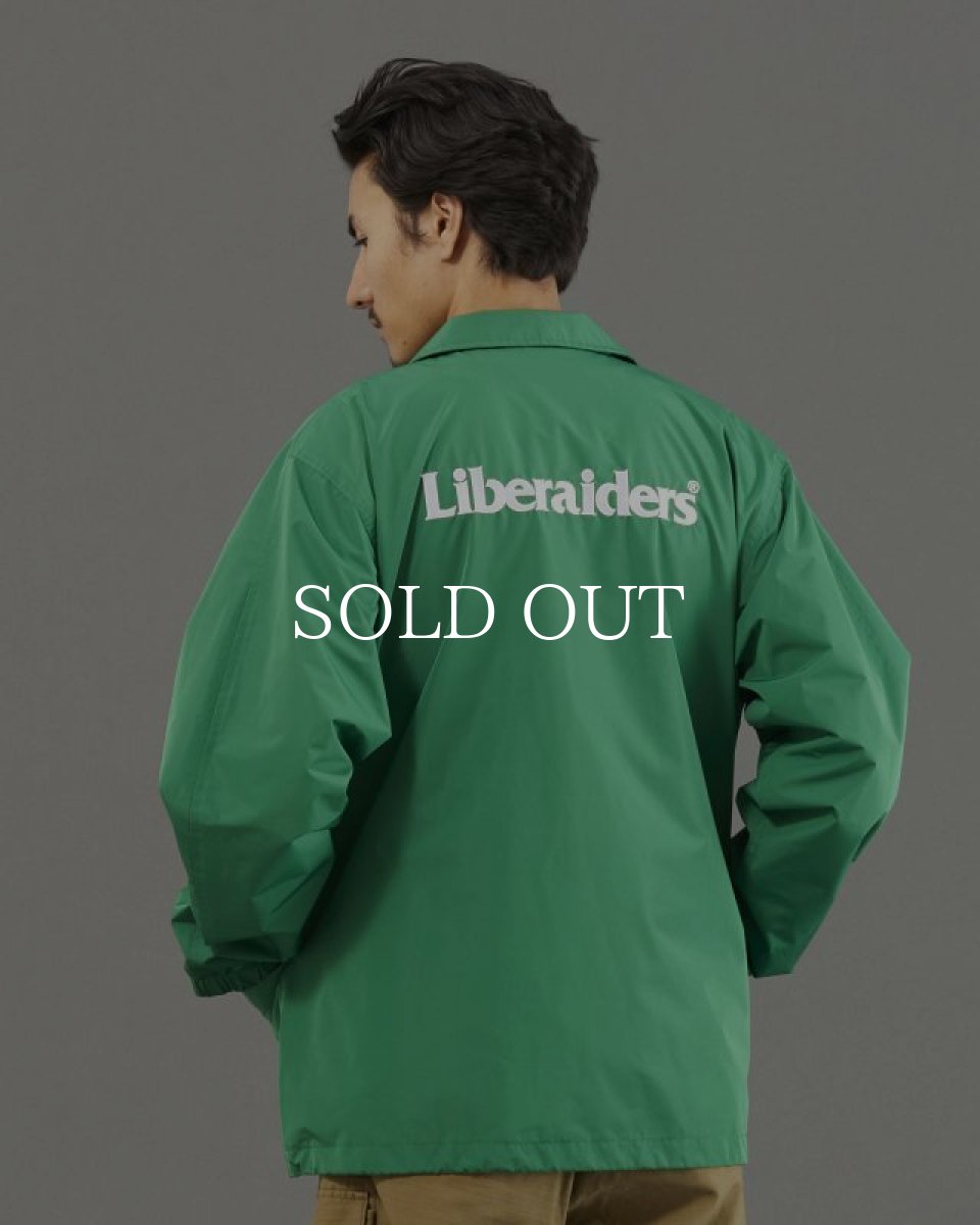 画像8: Liberaiders  OG LOGO COACH JACKET (GREEN) (8)