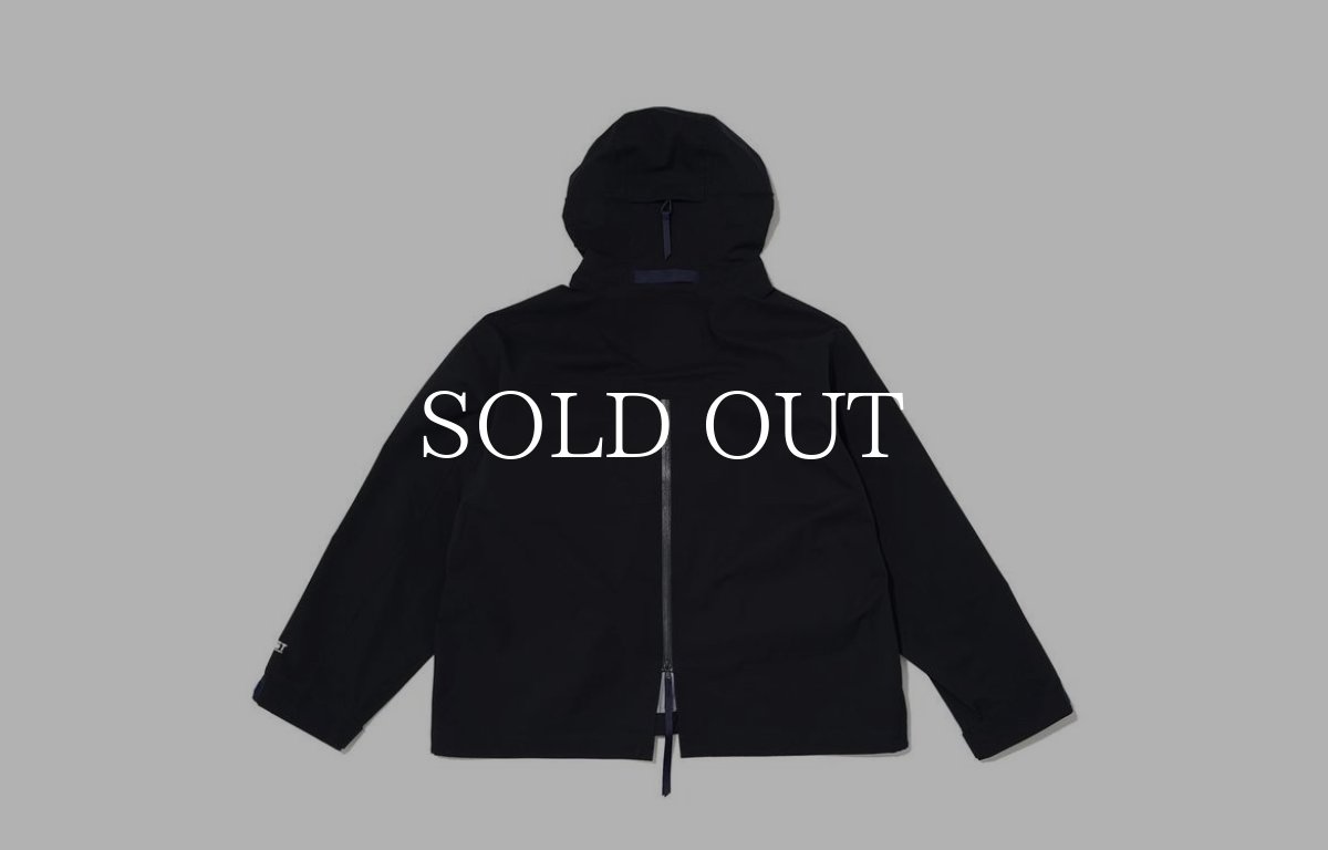 画像2: CMF OUTDOOR GARMENT  SALVAGE SHELL HOODIE COEXIST (NAVY) (2)