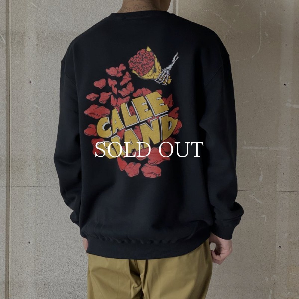 画像6: CALEE  CLB CREW NECK SW (PURPLE) (6)