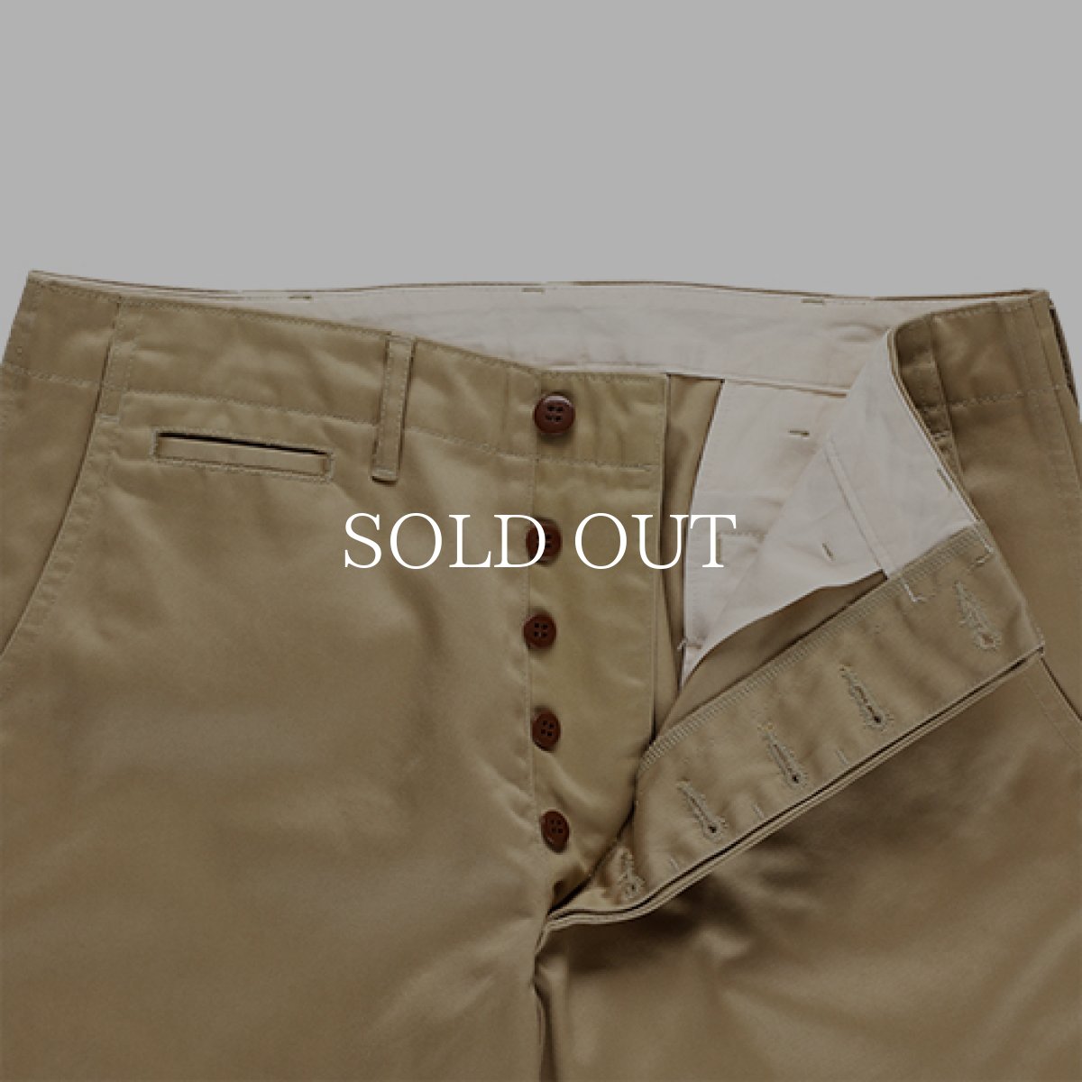 画像3: STANDARD CALIFORNIA  SD 41Khaki Pants Vintage Wash (Beige) (3)