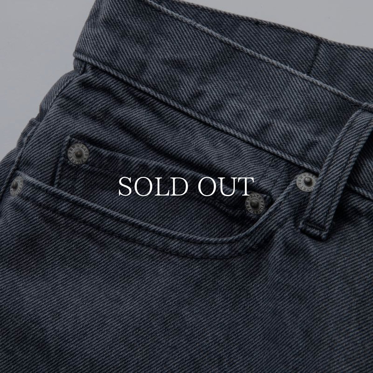 画像7: RATS  GRAY DENIM STRAIGHT (GRAY) (7)