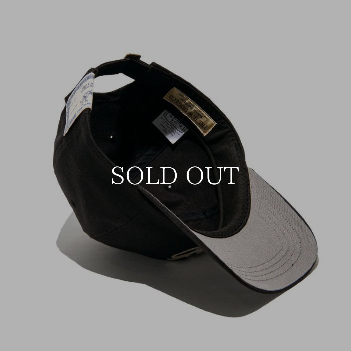 画像8: THE H.W.DOG&CO.  THWD CAP (BLACK) (8)