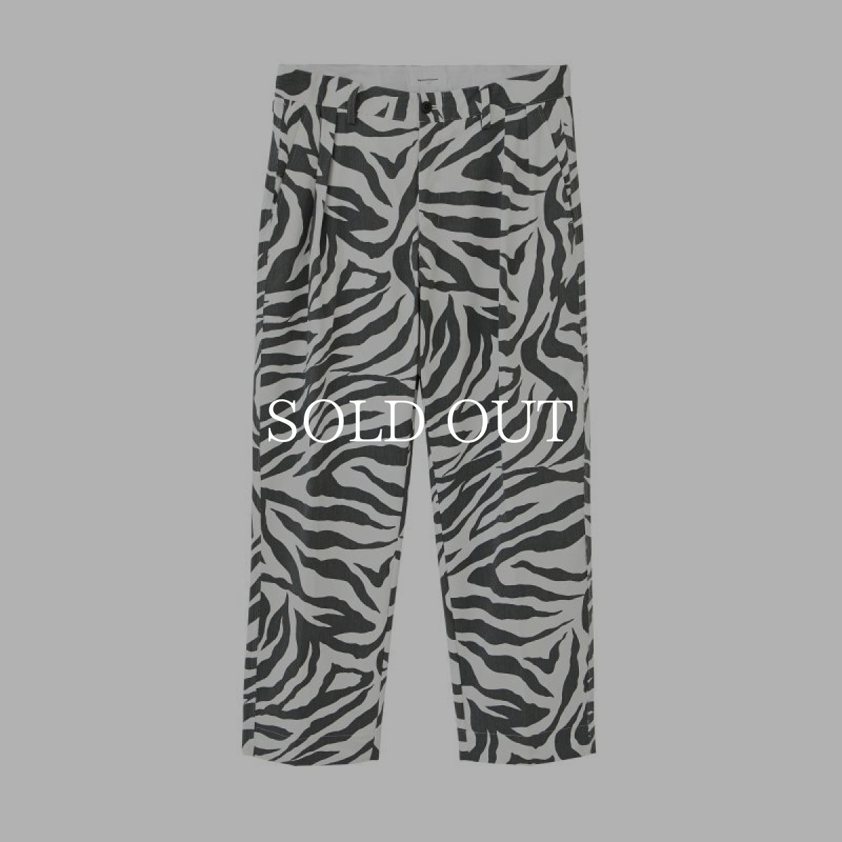 画像1: MAGIC STICK  Diversity Trousers (Printed Zeebra) (1)