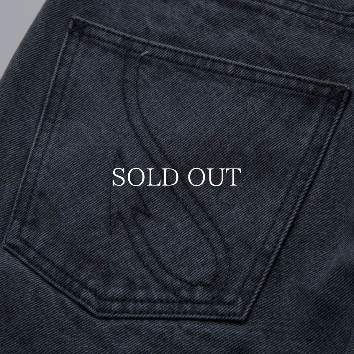 画像6: RATS  GRAY DENIM STRAIGHT (GRAY) (6)