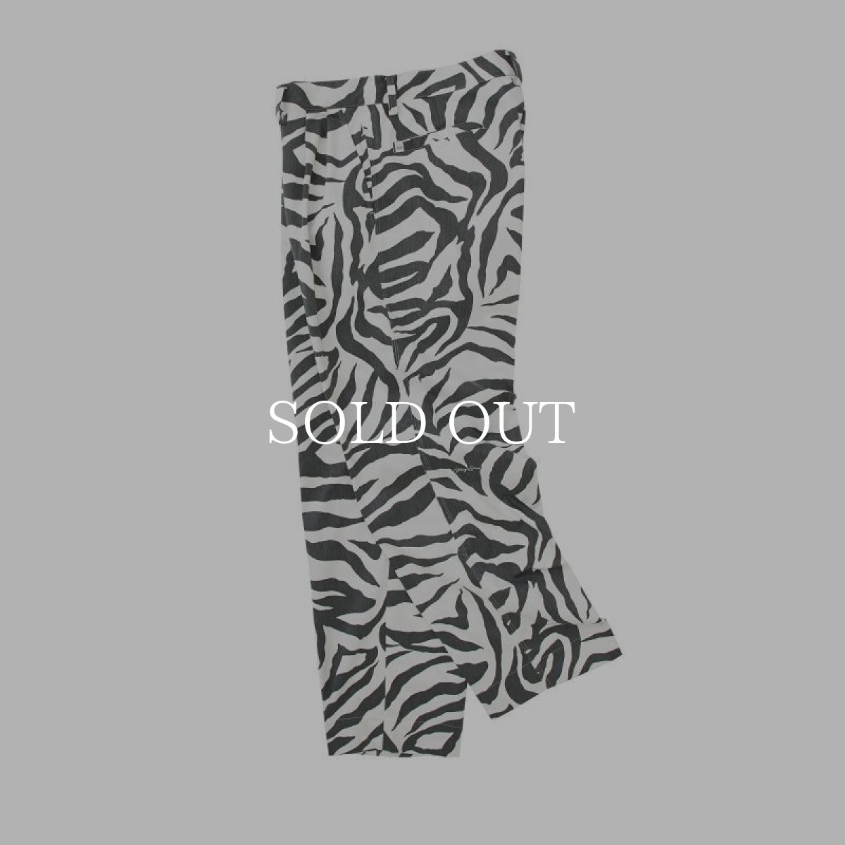 画像6: MAGIC STICK  Diversity Trousers (Printed Zeebra) (6)