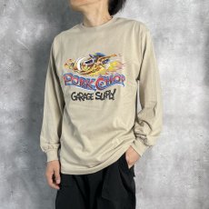 画像5: PORKCHOP GARAGE SUPPLY  WILD PORK L/S TEE (SAND) (5)