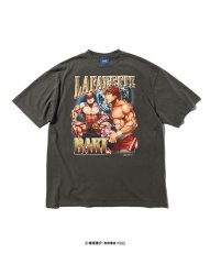 画像1: LFYT  HANMA BAKI TEE (VINTAGE BLACK) (1)