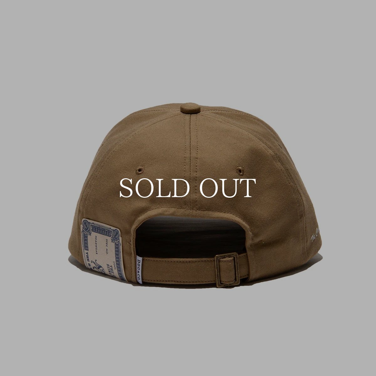 画像5: THE H.W.DOG&CO.  THWD CAP (BEIGE) (5)