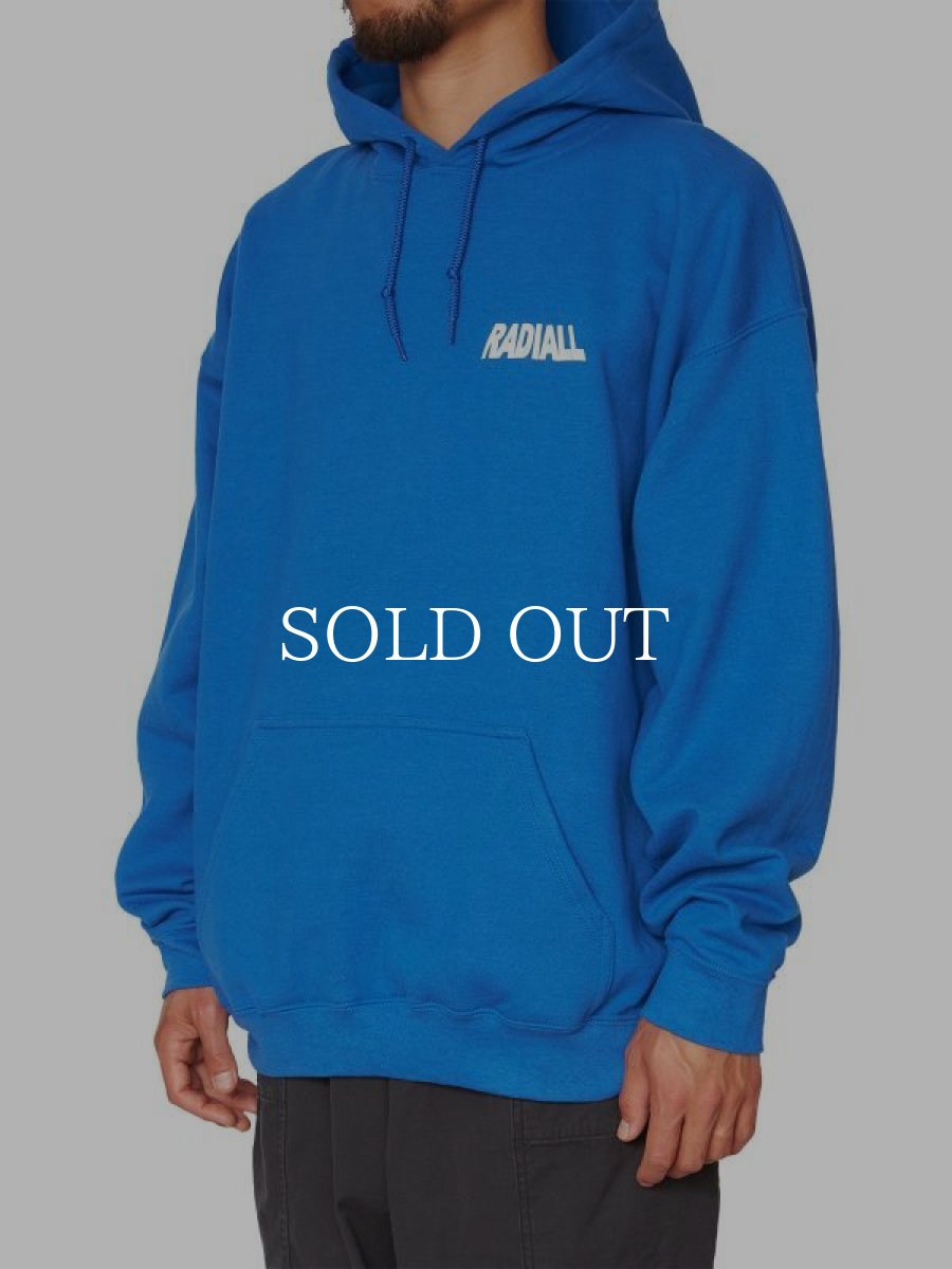 画像6: RADIALL  CHEVY GARAGE - HOODIE SWEATSHIRT L/S (Royal Blue) (6)