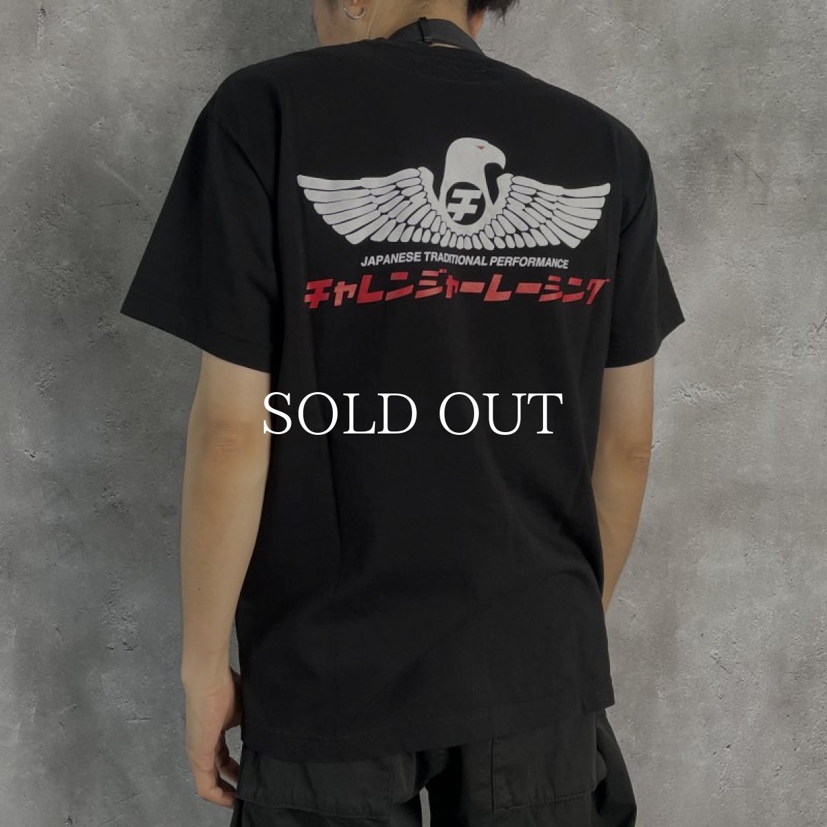 画像6: CHALLENGER  CMC EAGLE TEE (BLACK) (6)
