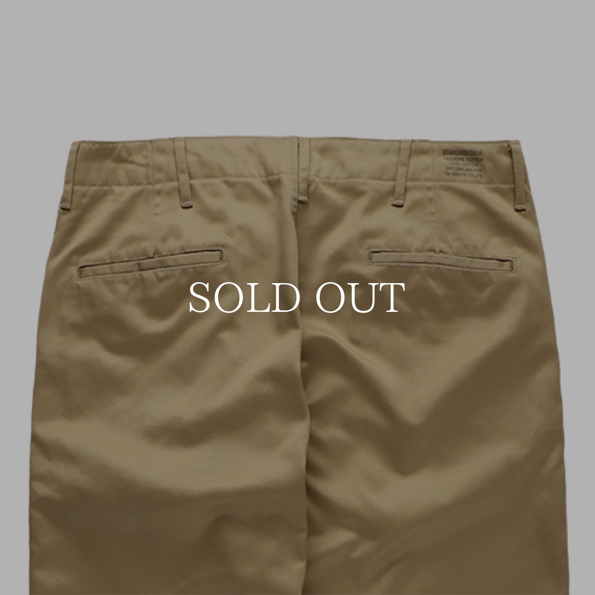 画像4: STANDARD CALIFORNIA  SD 41Khaki Pants Vintage Wash (Beige) (4)