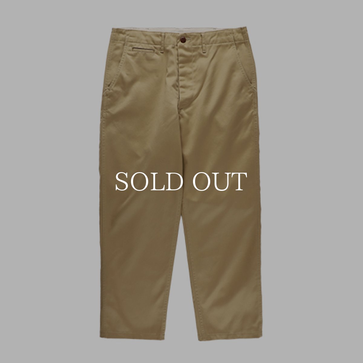 画像1: STANDARD CALIFORNIA  SD 41Khaki Pants Vintage Wash (Beige) (1)