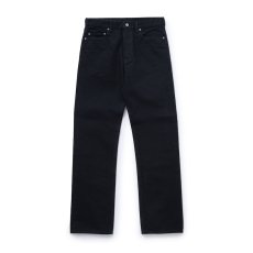 画像1: RATS  BLACK DENIM PANTS STREET STRAIGHT (BLACK) (1)