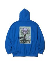 画像2: RADIALL  CHEVY GARAGE - HOODIE SWEATSHIRT L/S (Royal Blue) (2)