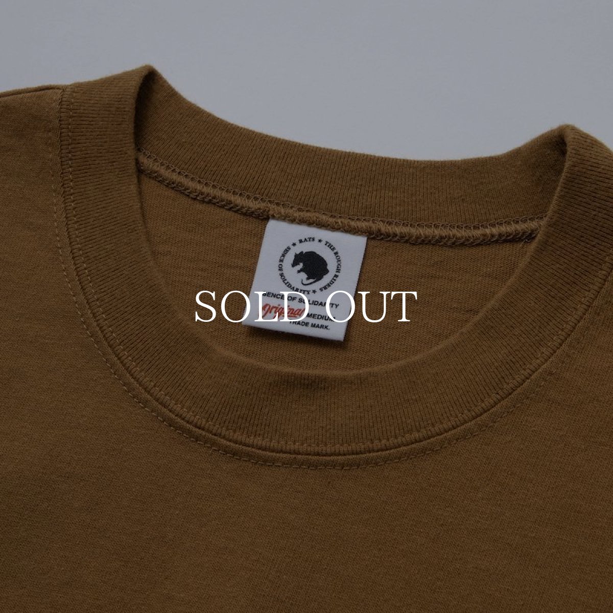 画像3: RATS  CIRCLE MGM LS TEE (BROWN) (3)