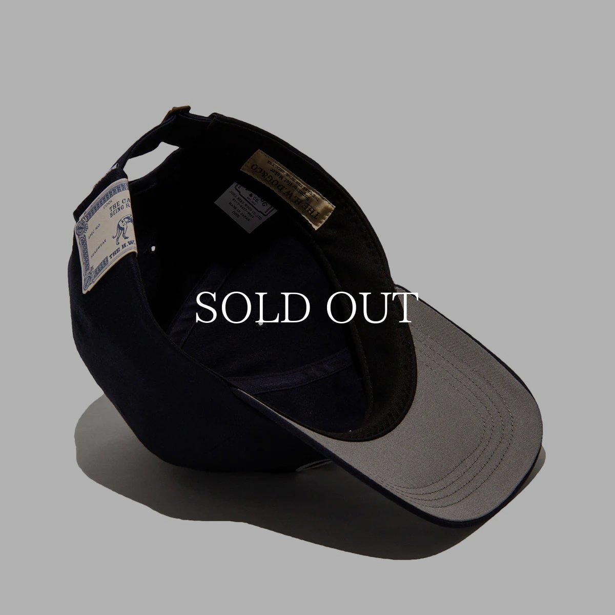 画像8: THE H.W.DOG&CO.  THWD CAP (NAVY) (8)