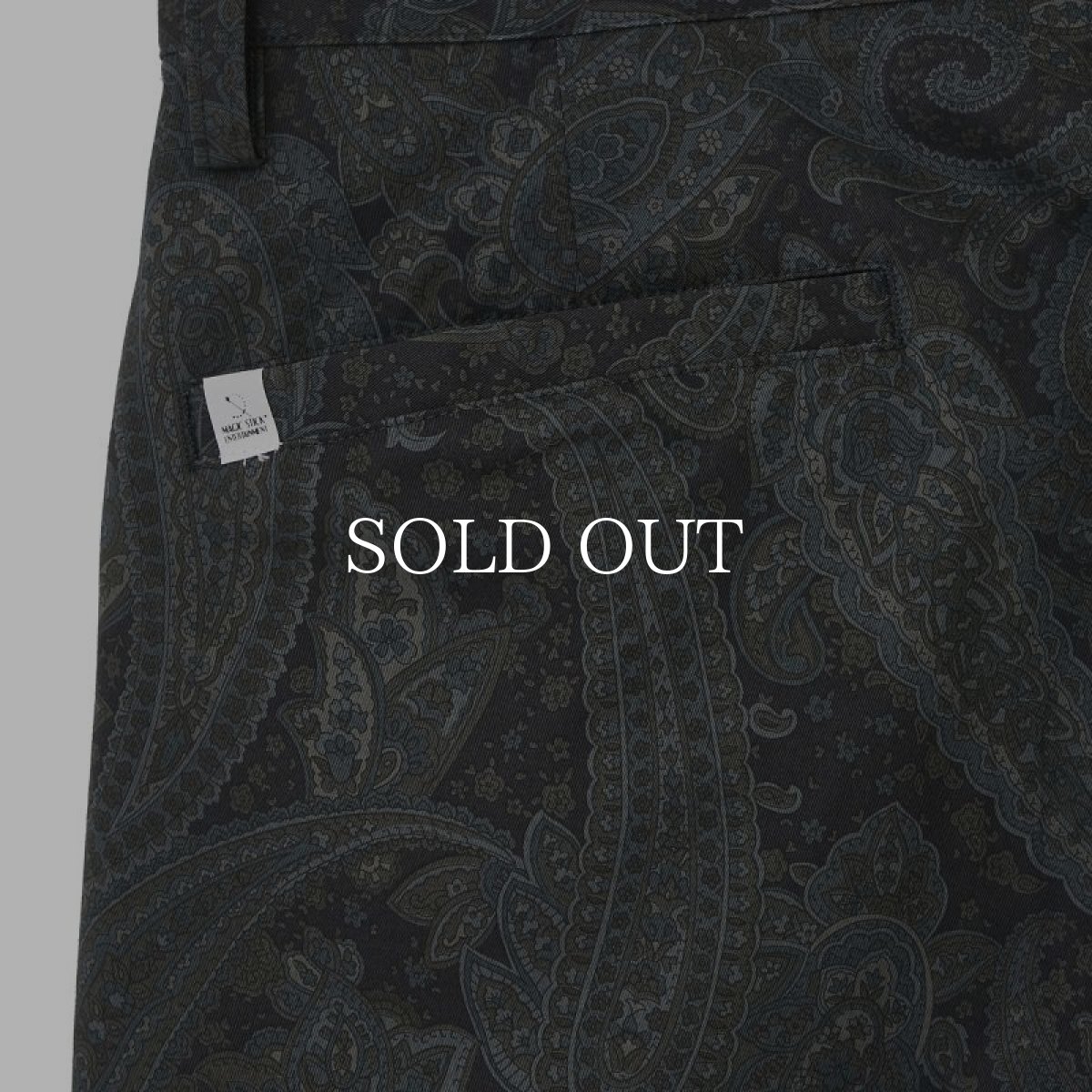 画像4: MAGIC STICK  Diversity Trousers (Navy Printed Paisley) (4)