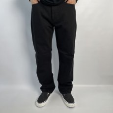 画像8: RATS  BLACK DENIM PANTS STREET STRAIGHT (BLACK) (8)