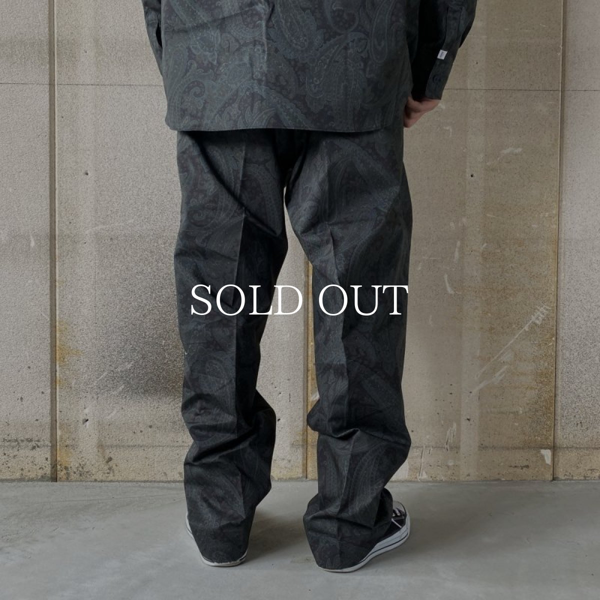 画像11: MAGIC STICK  Diversity Trousers (Navy Printed Paisley) (11)