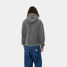 画像4: CARHARTT WIP  HOODED VISTA SWEATSHIRT (Vulcan garment dyed) (4)