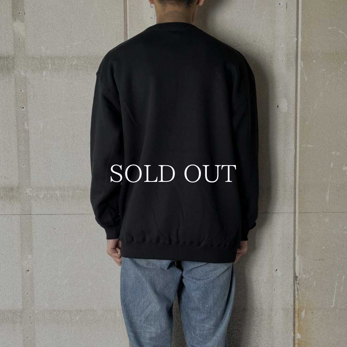 画像4: CALEE  OLD ENGLISH LOGO CREW NECK SW (WHITE) (4)