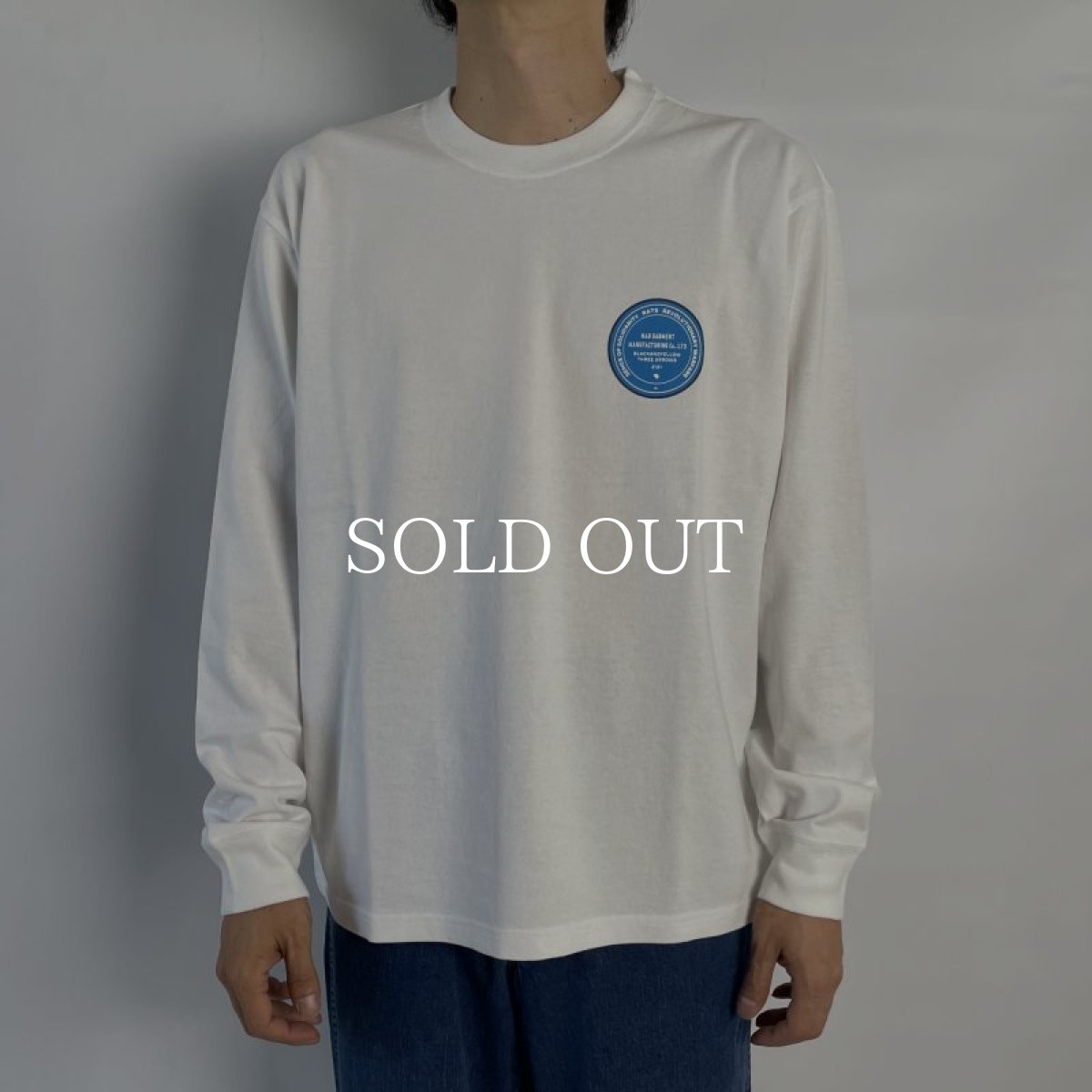 画像2: RATS  CIRCLE MGM LS TEE (CHARCOAL) (2)