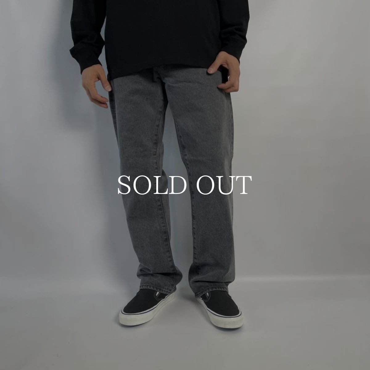 画像8: RATS  GRAY DENIM STRAIGHT (GRAY) (8)
