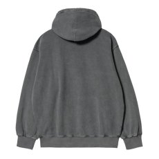 画像2: CARHARTT WIP  HOODED VISTA SWEATSHIRT (Vulcan garment dyed) (2)