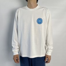 画像2: RATS  CIRCLE MGM LS TEE (WHITE) (2)