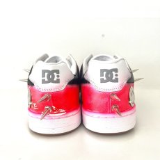 画像4: KIDILL  CUSTOMISED SNEAKERS COLLAB WITH DC SHOES HANDMADE PUNK CUSTOM LIMITED EDITION 50 (PINK × BLACK) (4)