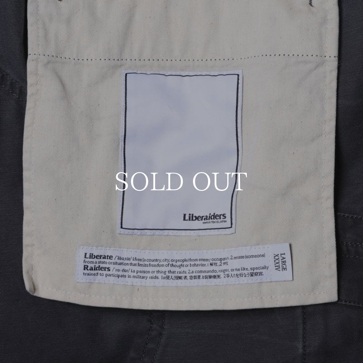 画像8: Liberaiders  LR TACTICAL PANTS (CHARCOAL) (8)