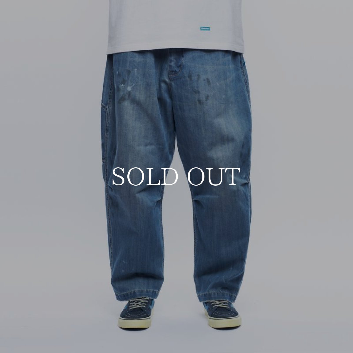 画像9: Liberaiders  DENIM PAINTER SARROUEL PANTS (INDIGO) (9)