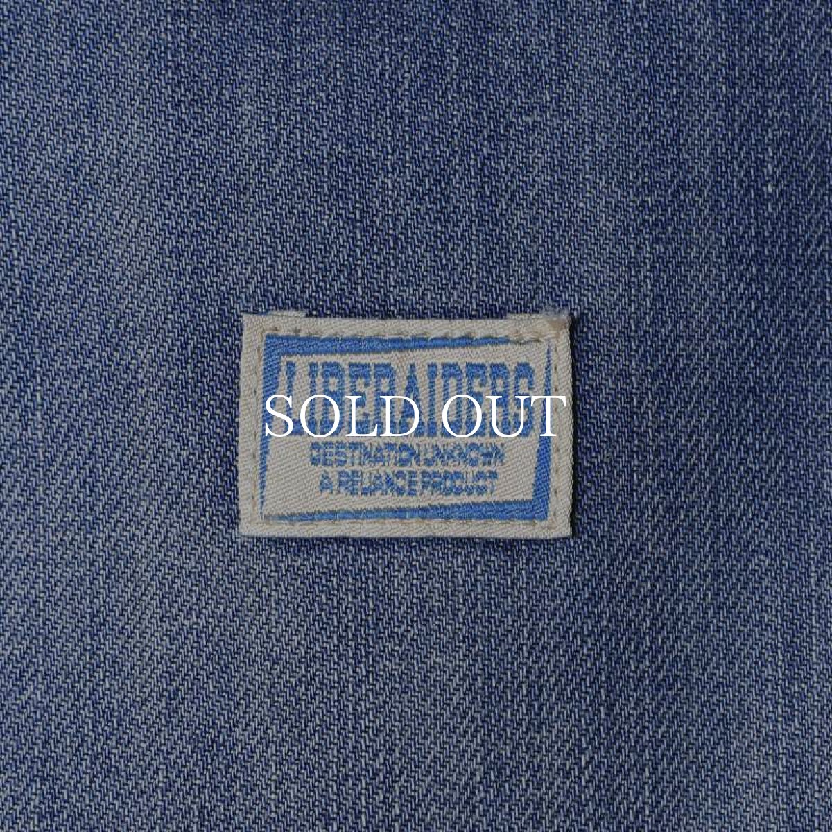 画像7: Liberaiders  DENIM PAINTER SARROUEL PANTS (INDIGO) (7)