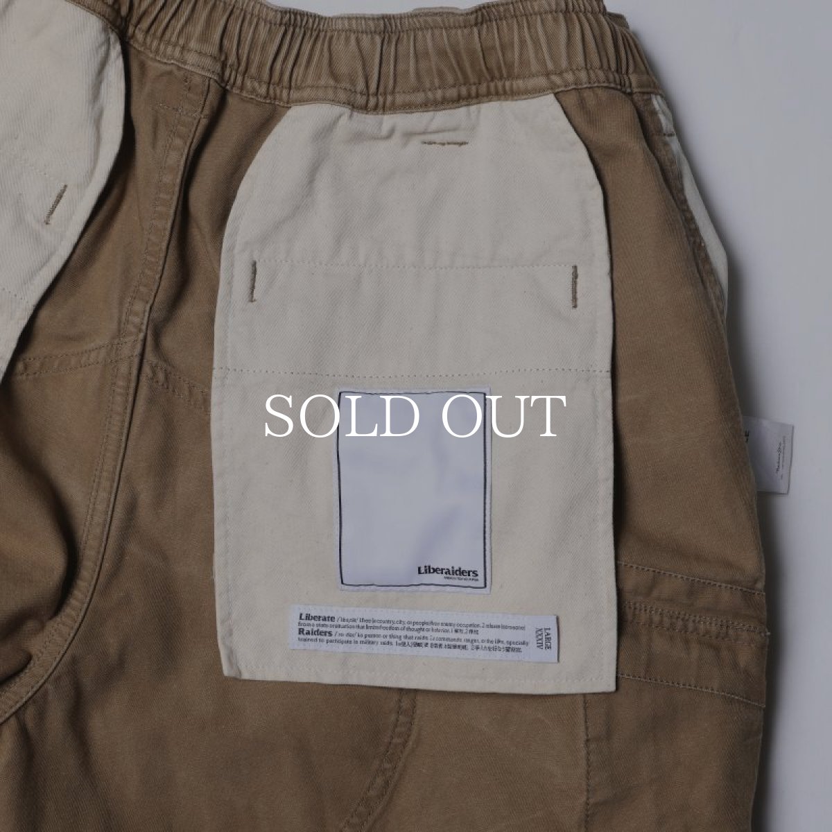画像8: Liberaiders  LR TACTICAL PANTS (BEIGE) (8)