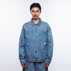 画像11: Liberaiders  BLEACHED DENIM JACKET (INDIGO) (11)