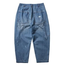 画像2: Liberaiders  DENIM PAINTER SARROUEL PANTS (INDIGO) (2)