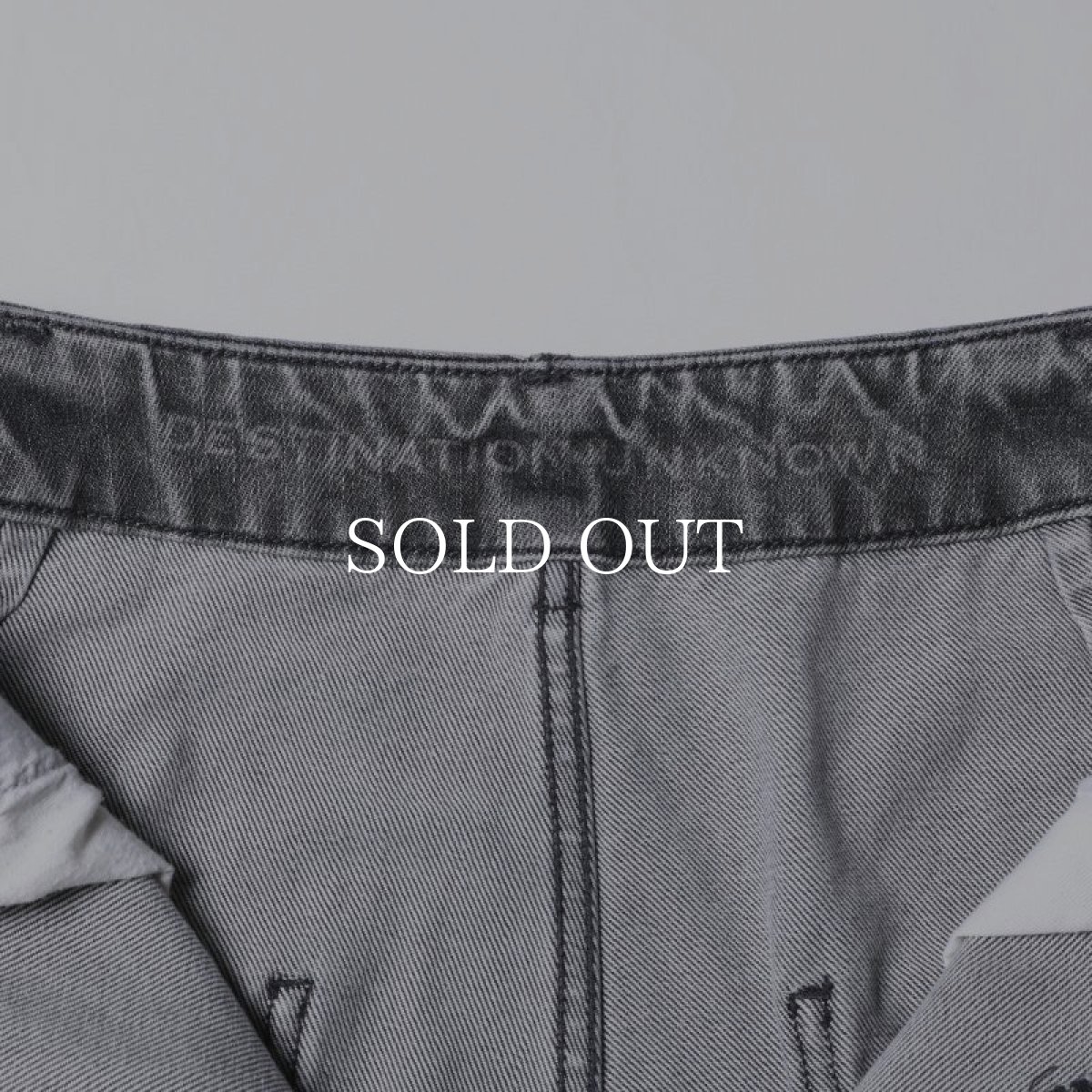 画像4: Liberaiders  DENIM PAINTER SARROUEL PANTS (GRAY) (4)