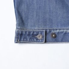 画像9: Liberaiders  BLEACHED DENIM JACKET (INDIGO) (9)