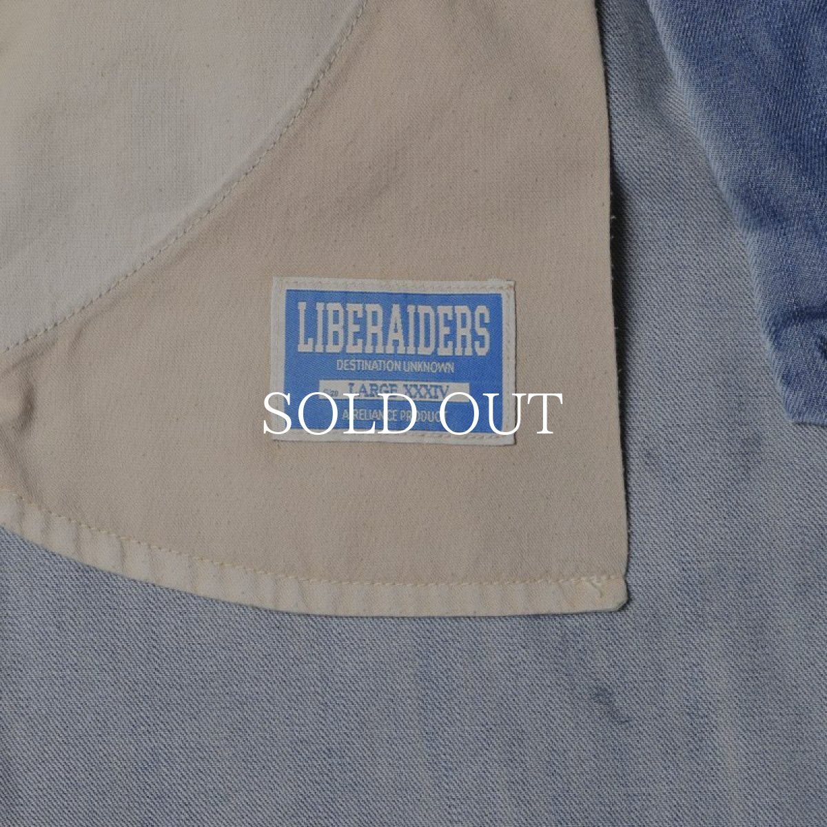 画像8: Liberaiders  DENIM PAINTER SARROUEL PANTS (INDIGO) (8)