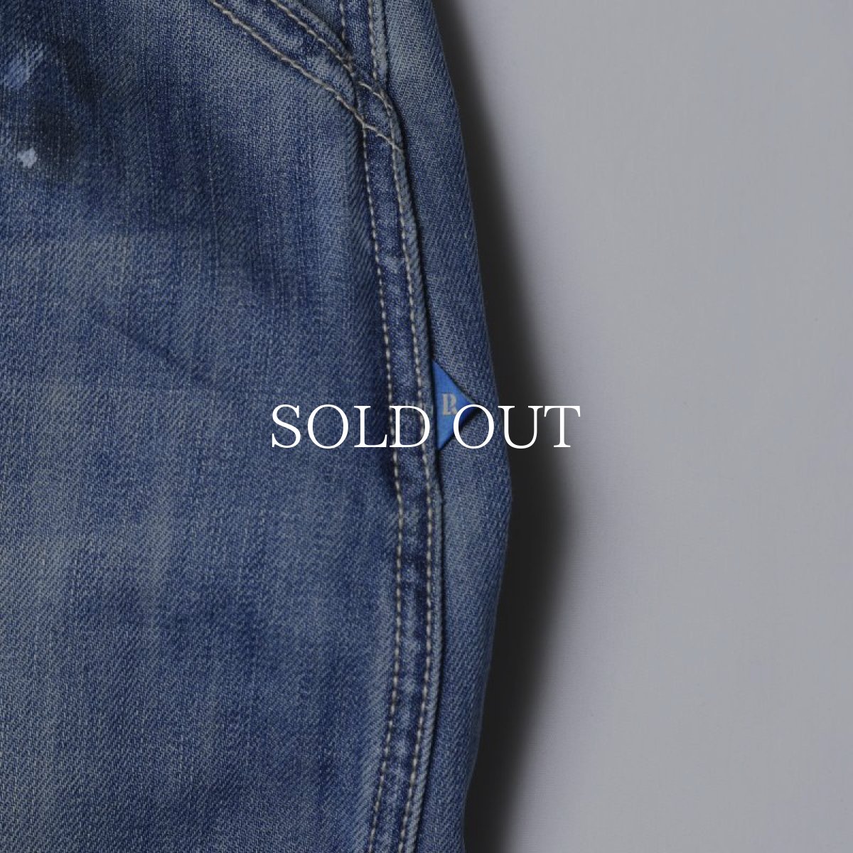 画像3: Liberaiders  DENIM PAINTER SARROUEL PANTS (INDIGO) (3)