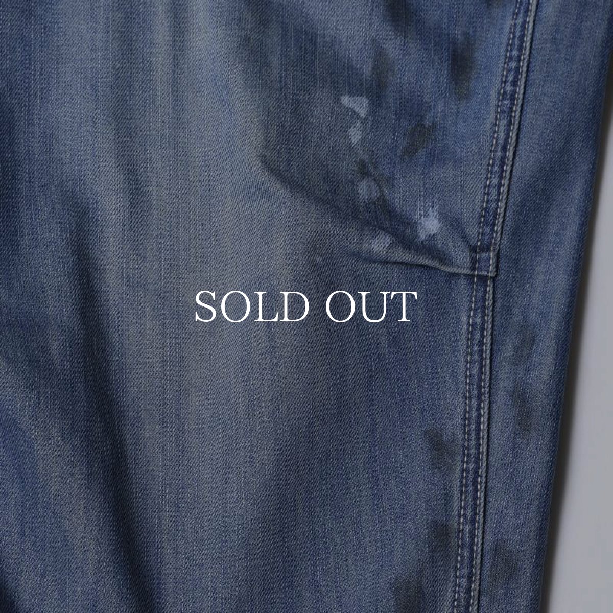 画像4: Liberaiders  DENIM PAINTER SARROUEL PANTS (INDIGO) (4)