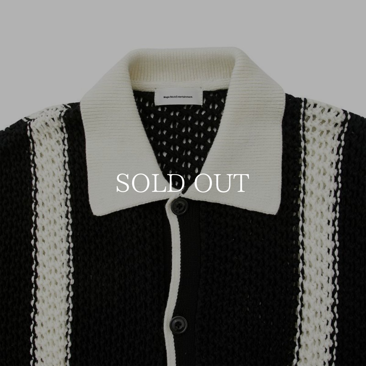 画像4: MAGIC STICK  MAFIA CARDIGANS (Black) (4)