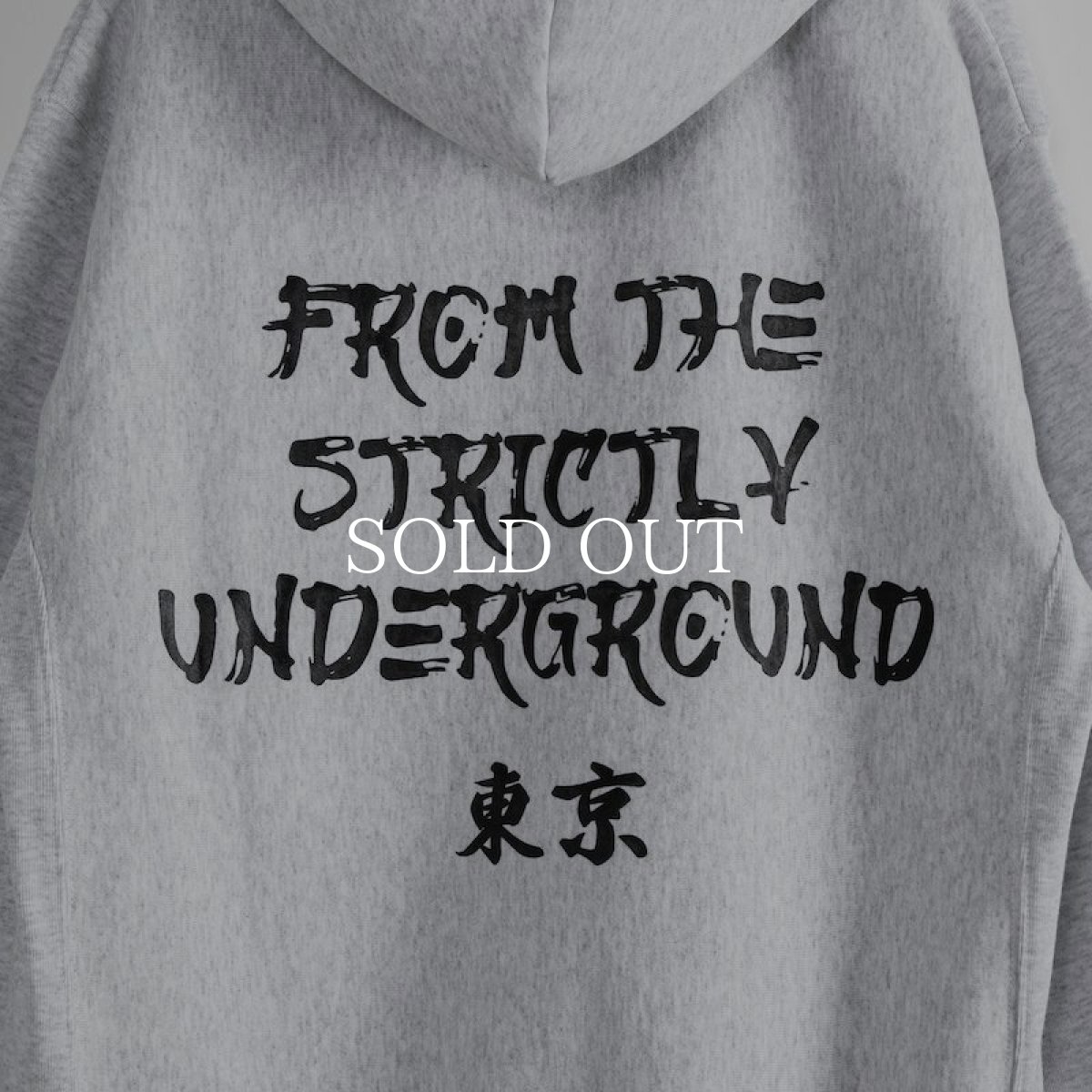 画像8: APPLEBUM  "UNDERGROUND東京" Sweat Parka (Ash) (8)