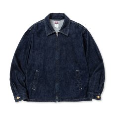 画像1: CALEE  VINTAGE REPRODUCT DENIM SWINGTOP ＜OW＞ (INDIGO BLUE) (1)