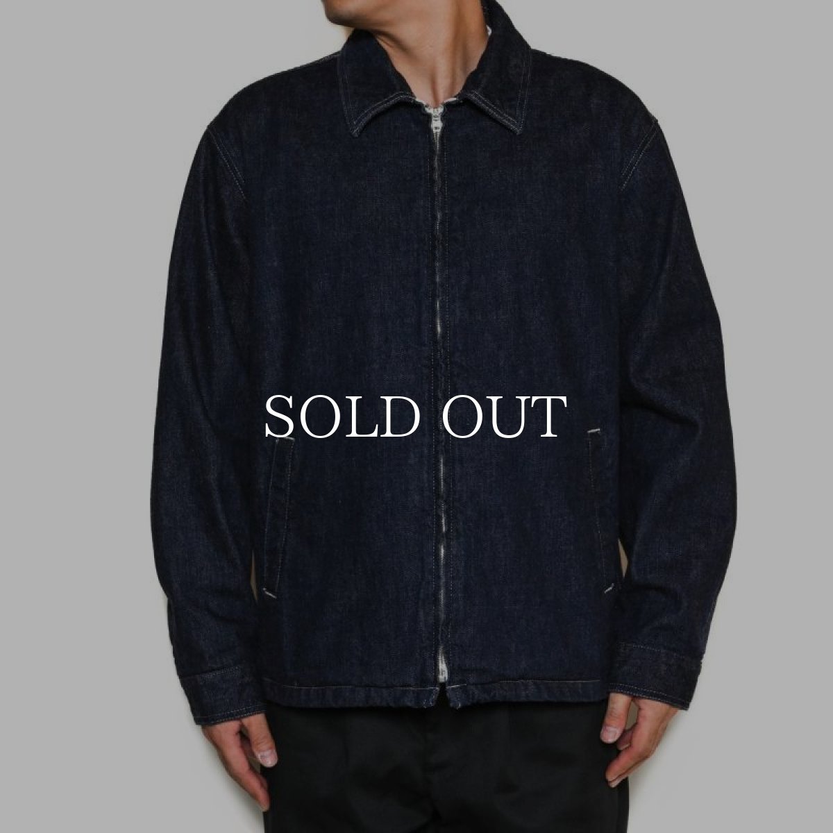 画像7: CALEE  VINTAGE REPRODUCT DENIM SWINGTOP <OW> (INDIGO BLUE) (7)